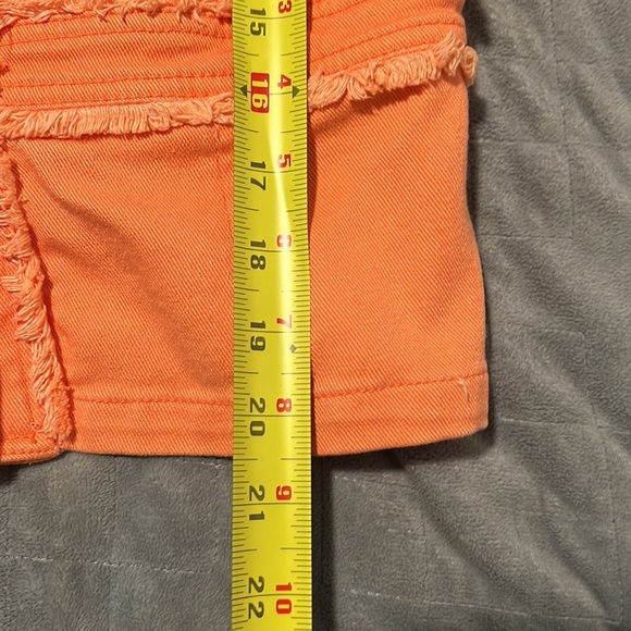 Live a Little Orange Blazer, Jacket, Fringe, Retro, Boho, Hippie, Size PS - Picture 9 of 9